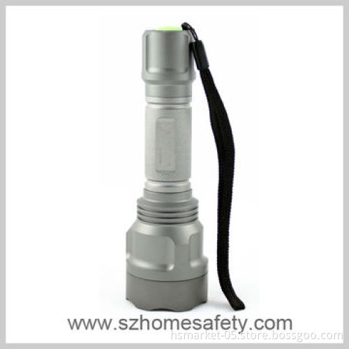 Cree XR-E Q5 LED bulb, 120-240 lumens, aluminum alloy crank-powered flashlightsNew
